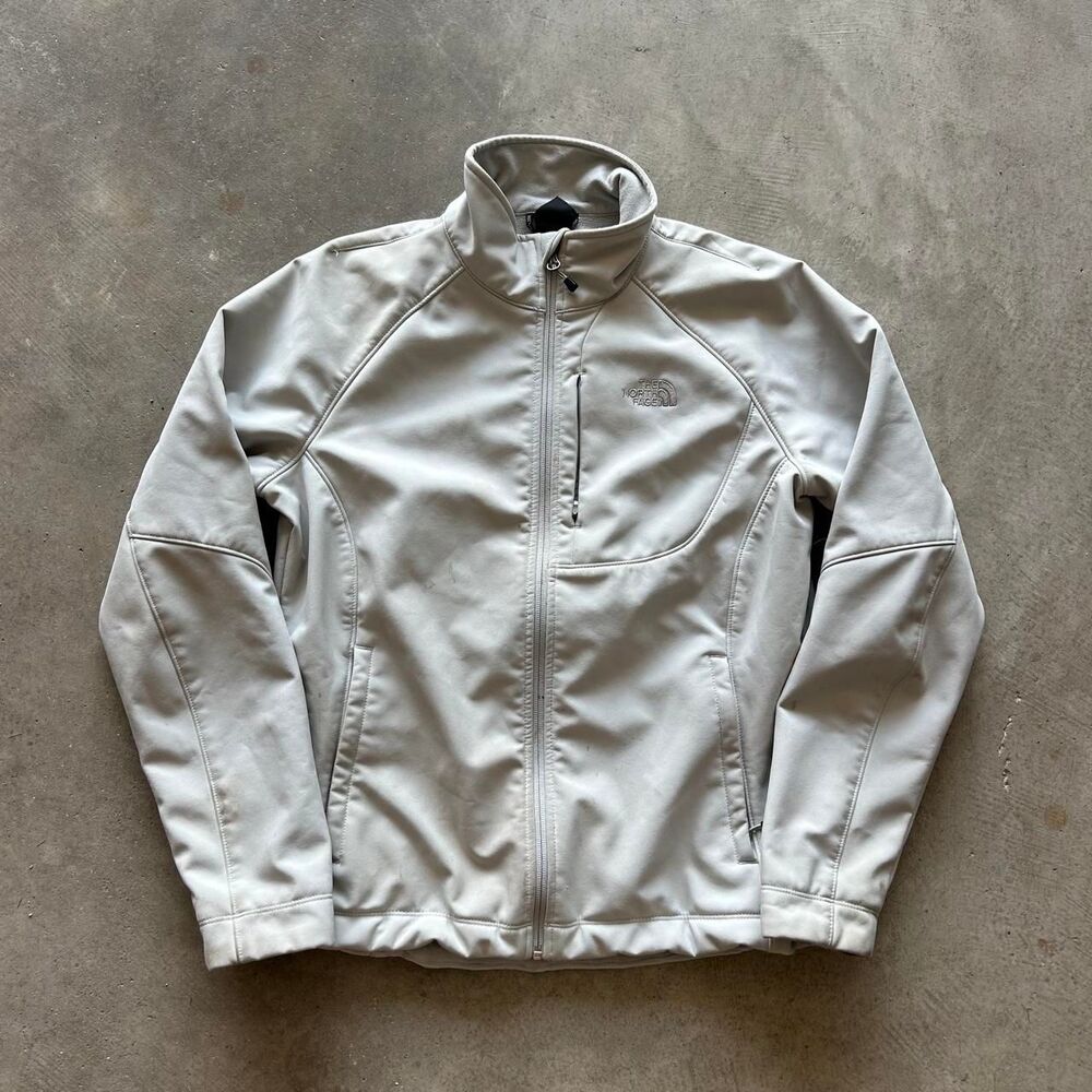 The-north-face Women's Grey and White Jacket